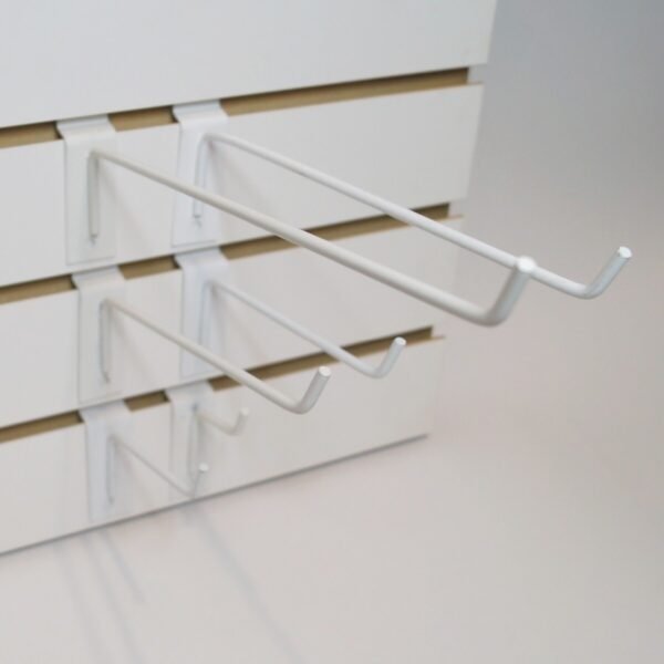 GANCHO SPACEWALL / SLATWALL BLANCO