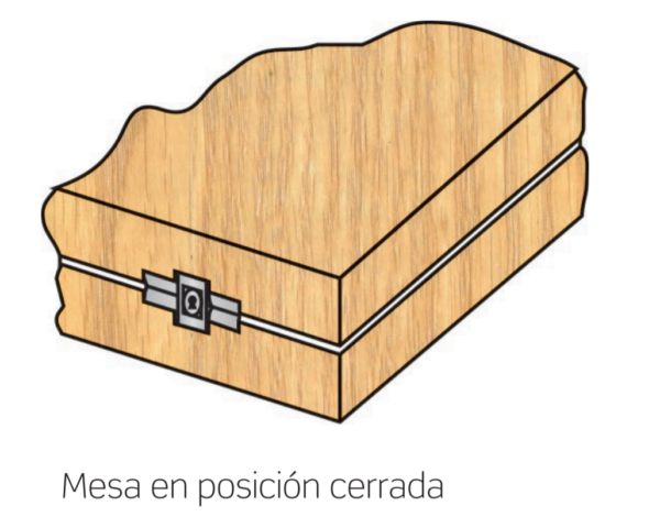 BISAGRA CHAMPI 180° - Imagen 4