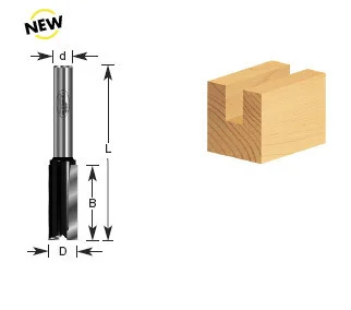 BIT P/ROUTER TIMBERLINE 7/16" diámetro x 1" x 1/4" 100-38 - Imagen 3