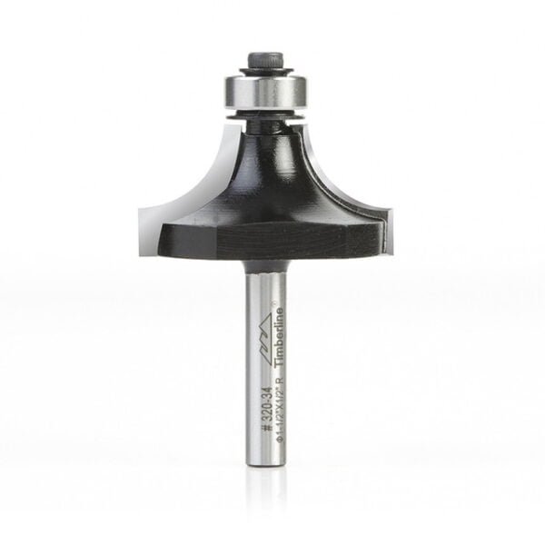 BIT P/ROUTER TIMBERLINE 1/2" Radio x 1-1/2" diámetro x 3/4" x 1/4" 320-34