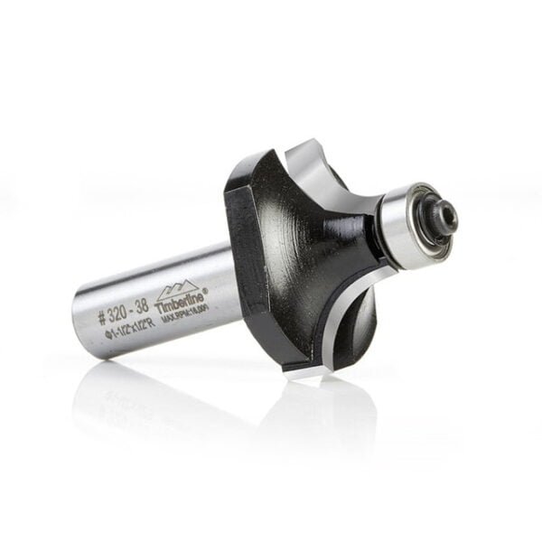 BIT P/ROUTER TIMBERLINE 1/2" Radio x 1-1/2" diámetro x 3/4" x 1/2" 320-38 - Imagen 2