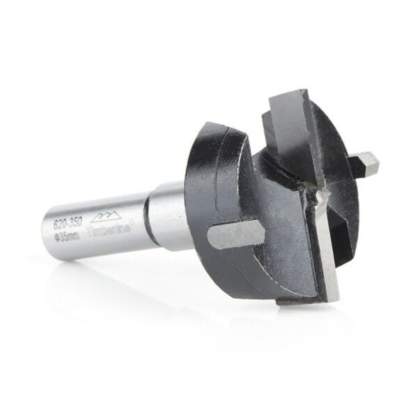 BROCA BISAGRA CANTO TIMBERLINE 35mm Dia x 10mm x 57mm LARGO 620-350 - Imagen 2