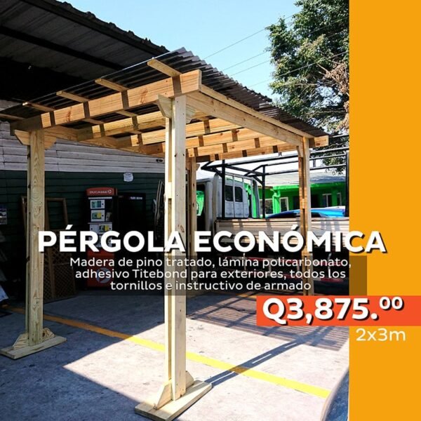 Pérgola Económica