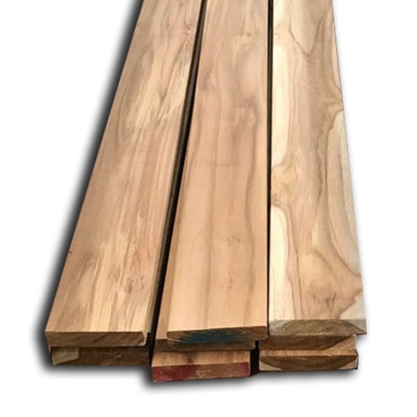 Madera Teca 1" grosor x 8' largo