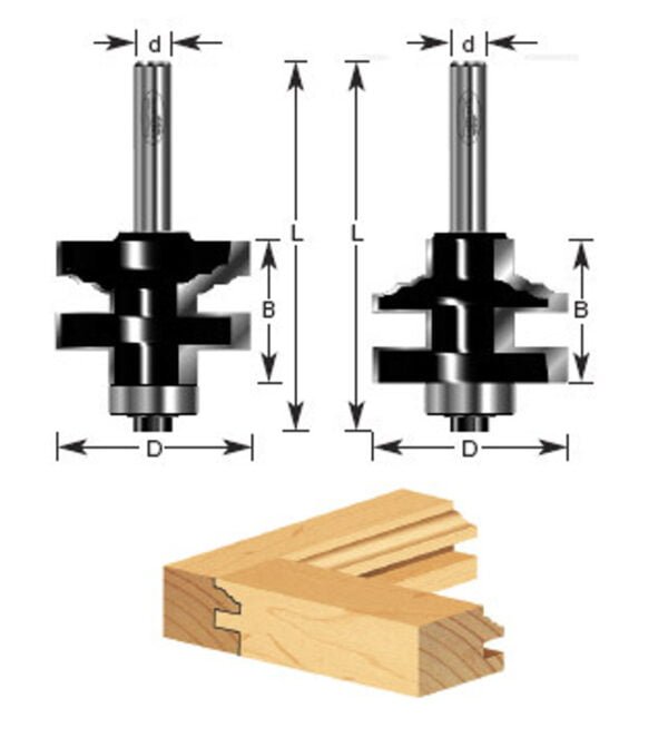 BIT P/RAUTER TIMBERLINE 440-26