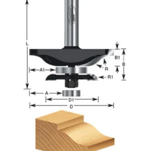BIT P/RAUTER TIMBERLINE 420-50