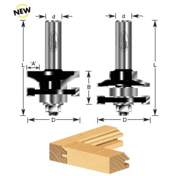 BIT P/RAUTER TIMBERLINE 440-18
