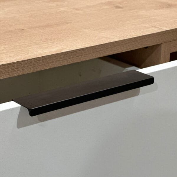 Halador met�lico de sobreponer  (st-8331) 250 mm matt black sm