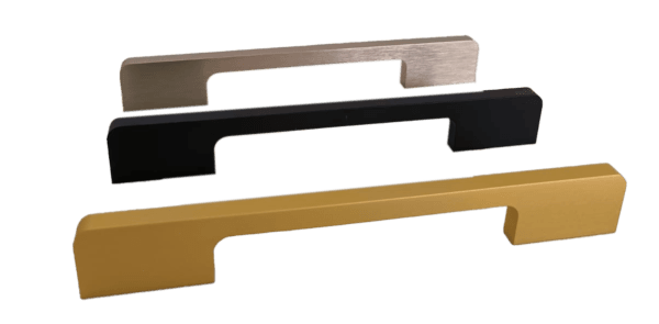 Halador met�lico barra c (st-8332) 180 mm matt black sm